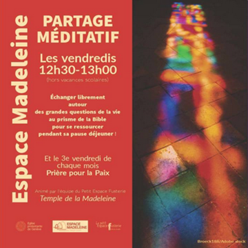 Partage meditatif - Tous les vendredis